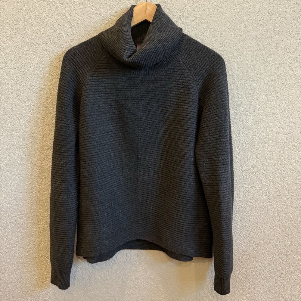Kuhl Solace Sweater Turtle Neck Organic Cotton Wool Blend Tunic Small